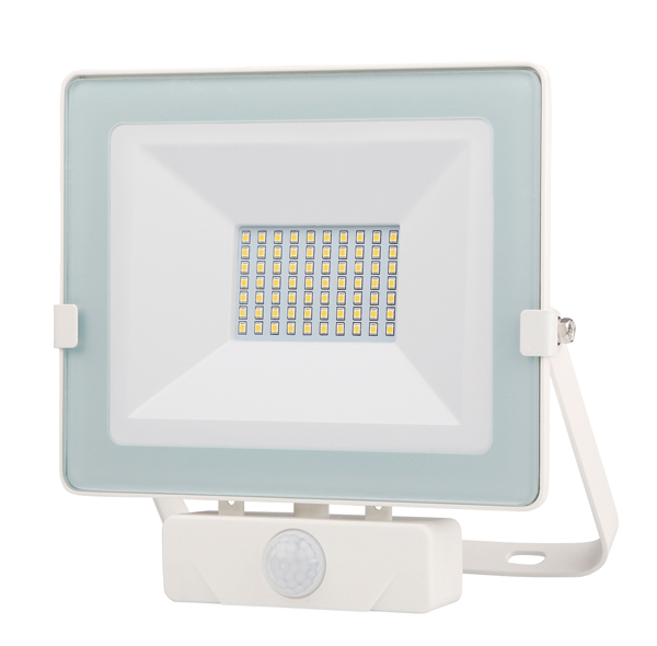 FOCO LED BLANCO IP65 C/SENSOR PT1686  50 W