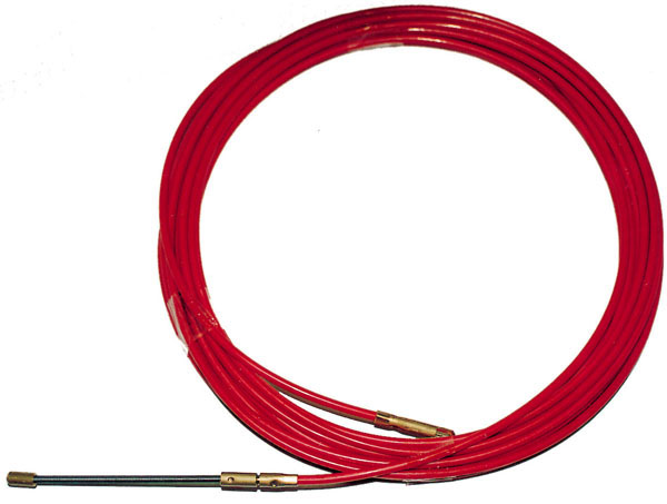 PASACABLES ACERO-NYLON 4 MM 760020 ROJO ATM 20 M