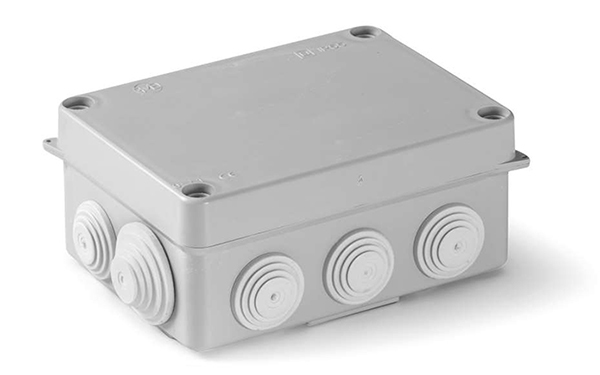 CAJA EMPALMES RECTANGULAR IP55 C/TORN 3012 FAMATEL 153X110X63