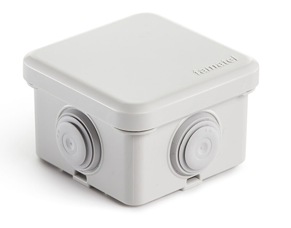 CAJA EMPALMES CUADRADA IP55 3026 FAMATEL 78X78X50MM