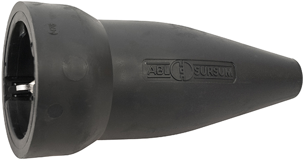 BASE IND GOMA TT 16A IP20 NEG PT1889 PROFER TOP 4,8 MM