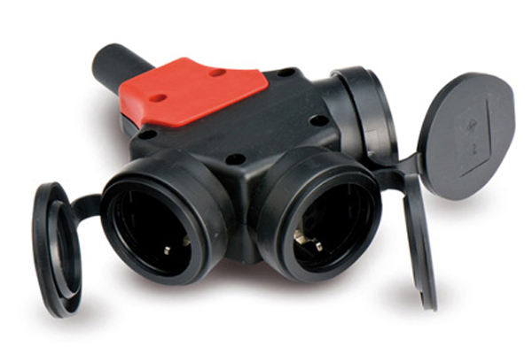 ADAPTADOR TRIPLE GOMA TT IP 44 187G FAMATEL 16 A