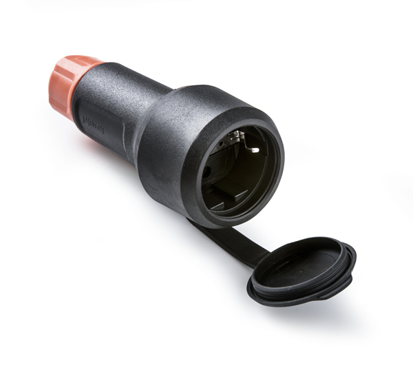 BASE AEREA GOMA TT IP54 16A C/PRESAESTOPA 2165 FAMATEL 250 V