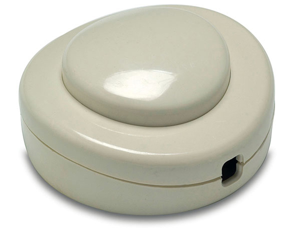 INTERRUPTOR DE PIE 2 A BLANCO 4405 FAMATEL -