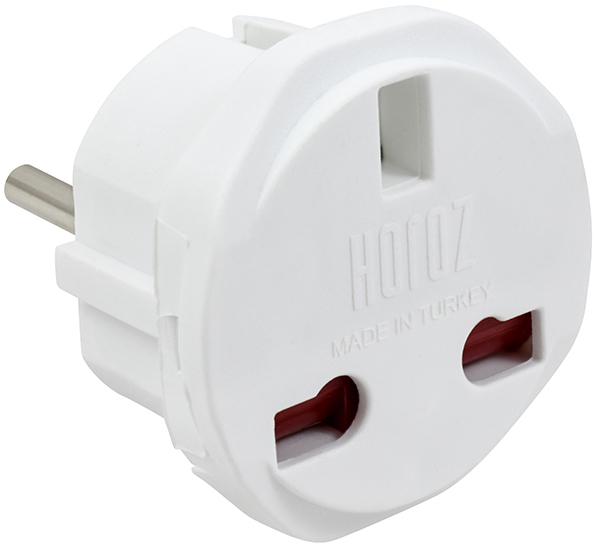 CLAVIJA ADAPT EUR-INGLES 3-2 PIN 16A BL PH1362 PROFER HOME 4,8 MM