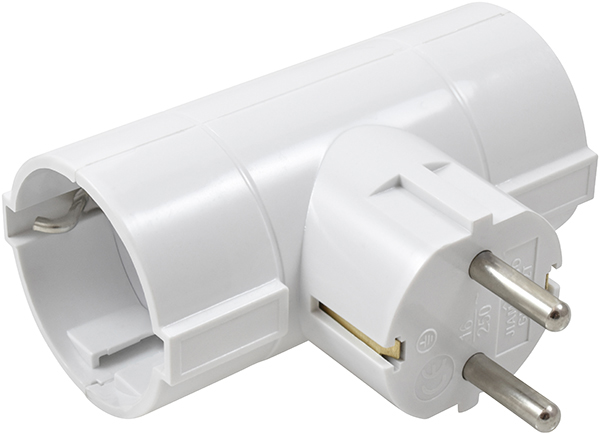 CLAVIJA ADAPTADOR DOB TT LAT 16A BL PH1364 PROFER HOME 4,8 MM