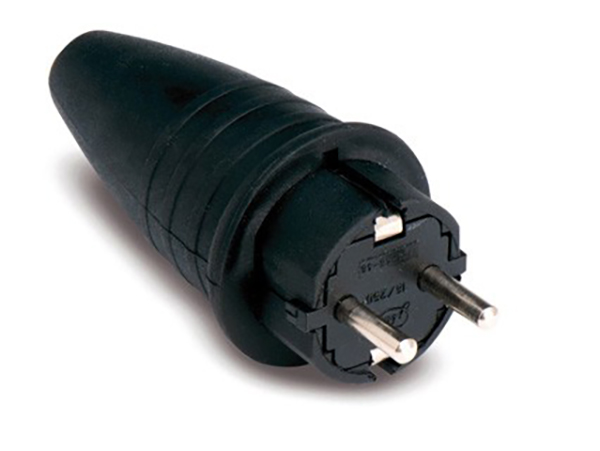 CLAVIJA TT 16 A IP44 GOMA NEGRO 1144 FAMATEL 16 A