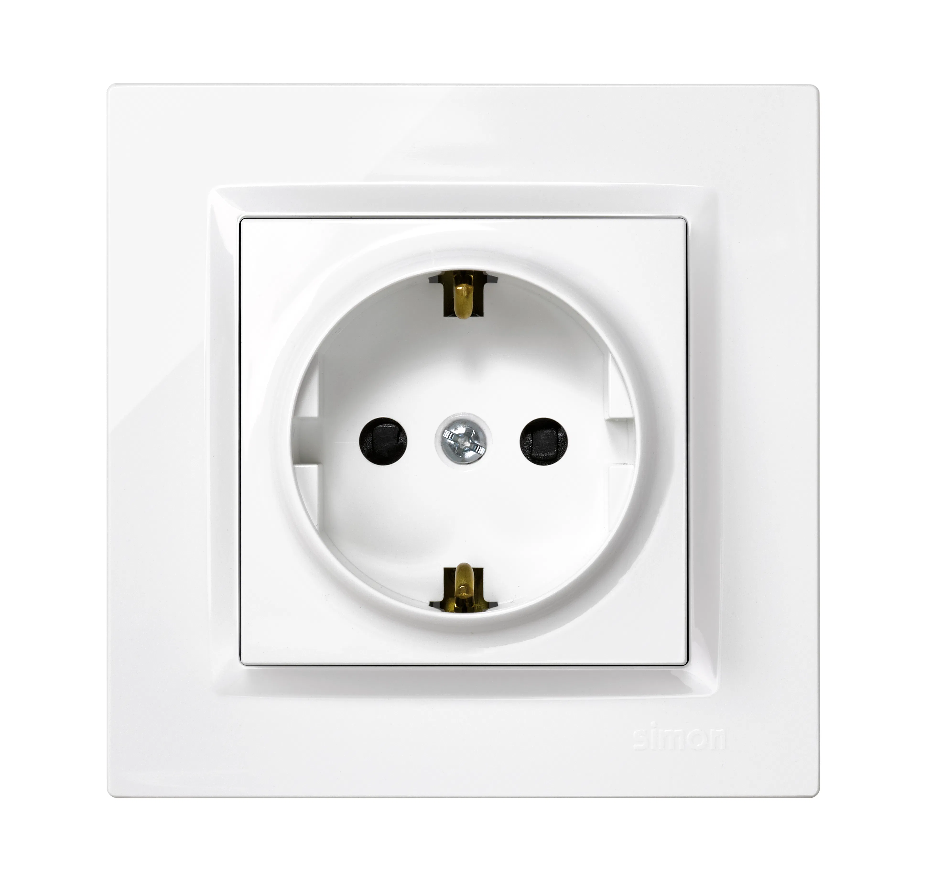 BASE ENCHUFE EMPOTRAR BLANCO F1090443030 SIMON 16 A