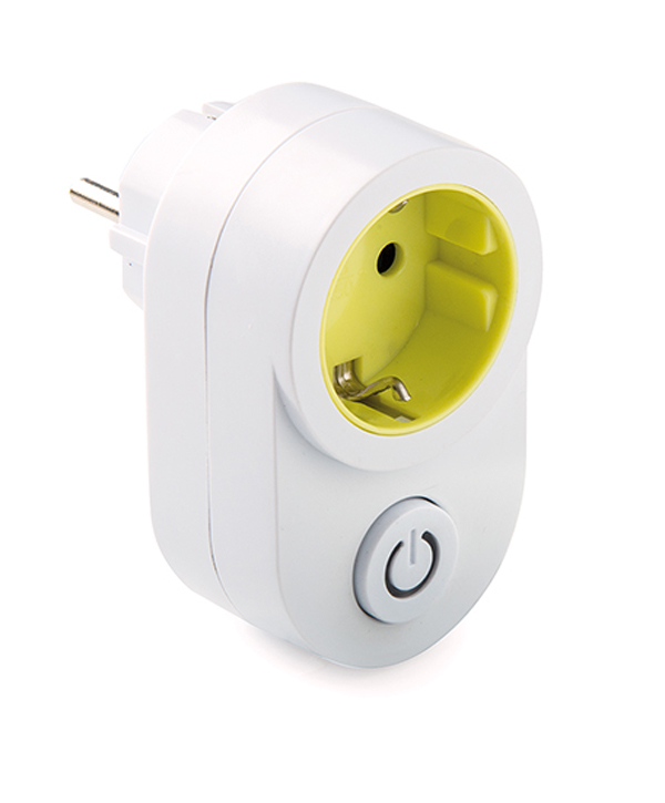 ADAPTADOR TT LATERAL 16A-250V + INTERRUPTOR 1309 FAMATEL -