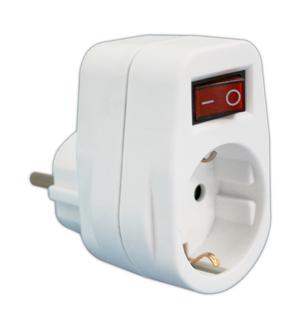 ADAPTADOR 1T C/INTERRUPTIOR 16A 36082 DH -