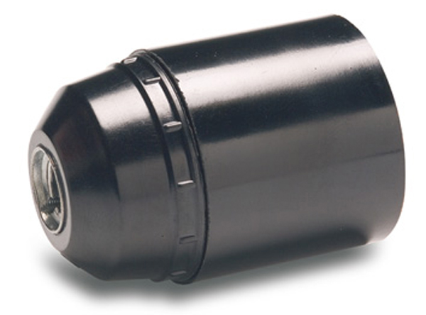 PORTALAMPARAS LISO E 27 NEGRO 161 FAMATEL -