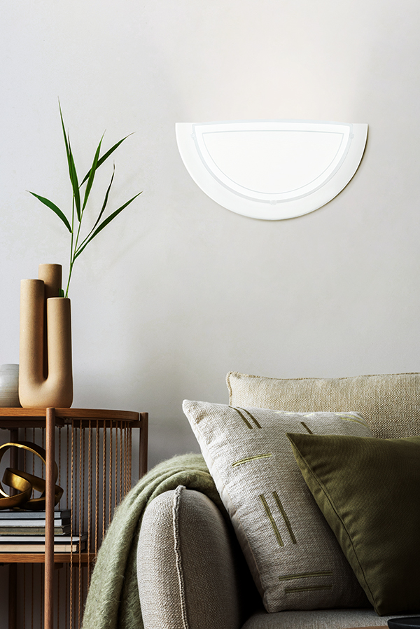 APLIQUE PARED INTERIOR 1L E27 BLANCO PLANET 1 83154 EGLO -