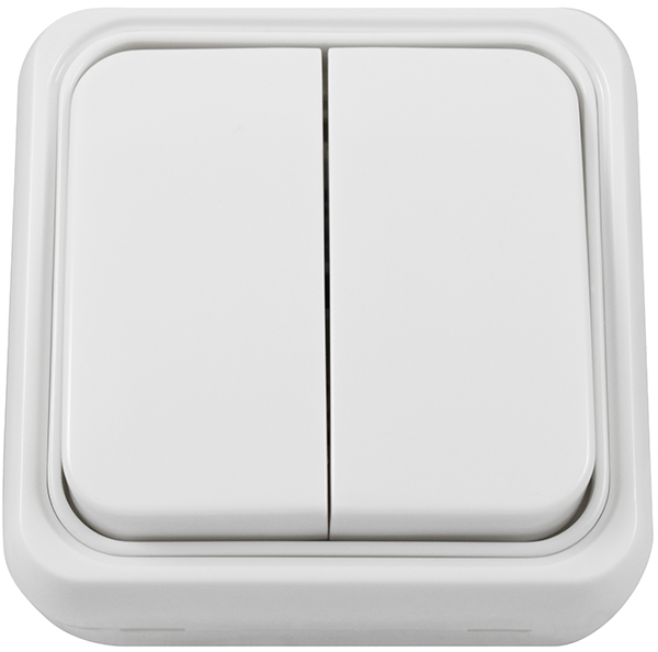 INTERRUPTOR DOBLE SUPERFICIE PH1451 PROFER HOME 10:00 AM