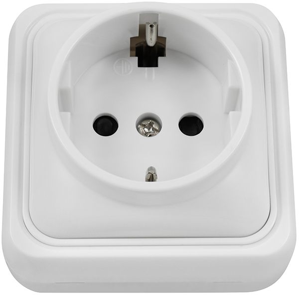 BASE SUPERFICIE SCHUKO CON TT PH1454 PROFER HOME 16 A