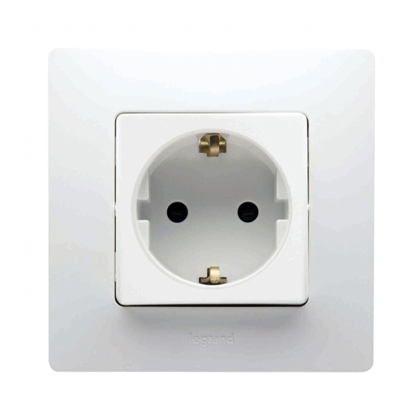 BASE ENCHUFE EMPOTRAR BLANCO 396434 LEGRAND 16 A