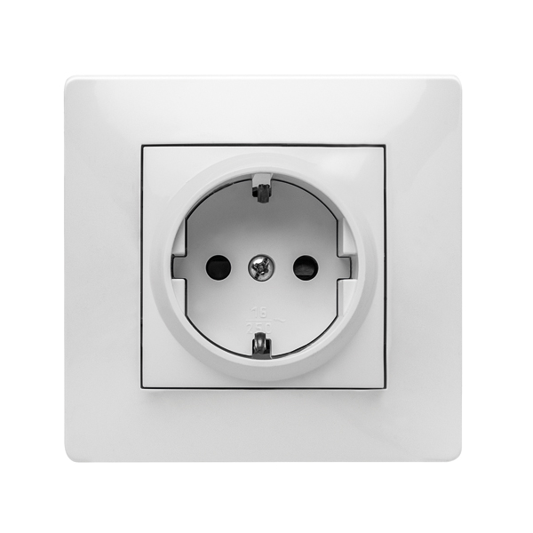 BASE ENCHUFE EMPOTRAR BLANCO 9123 FAMATEL 16 A