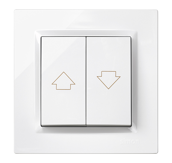 CONMUTADOR PERSINAS BLANCO F1090333030 SIMON 100X40X120