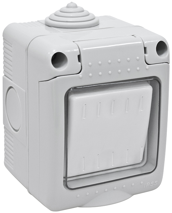 INTERRUPTOR SUPERFICIE ESTANCO IP55 PH1461 PROFER HOME 10:00 AM