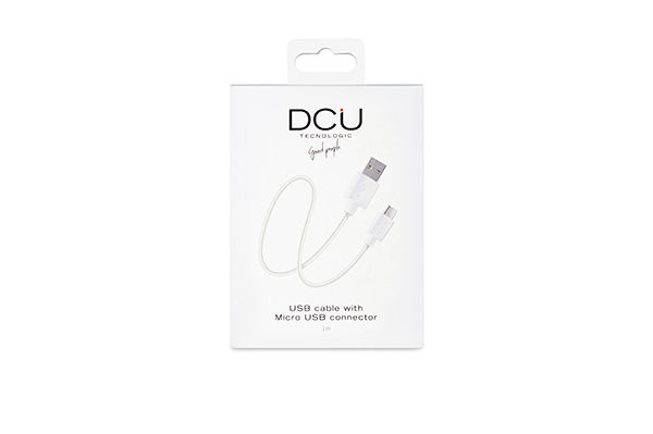 CONEXION USB-MICRO USB BLANCO 30401225 DCU 1 M