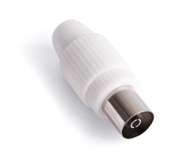 CONECTOR ANTENA COAXIAL HEMBRA RECTO PVC MP0612E AXIL -