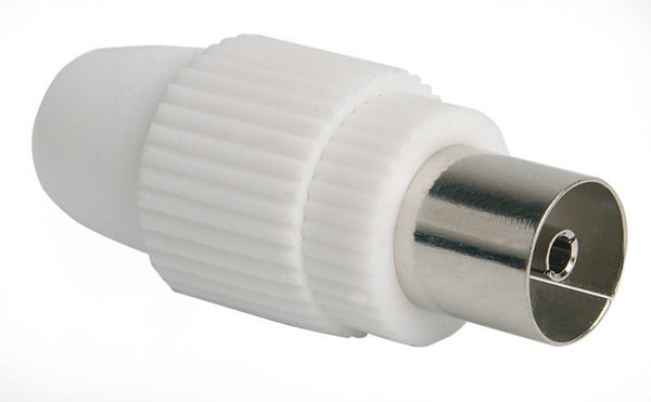 CONECTOR HEMBRA RECTO CABLE TV MU930732 SIMON -