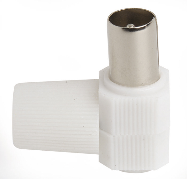 CONECTOR MACHO ACODAD CABLE TV MU730844 SIMON -