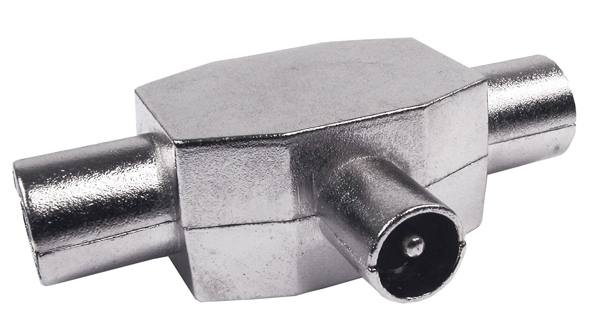 DISTRIBUIDOR ANTENA COAXIAL 2H + 1M BLINDADO MP0605E AXIL -