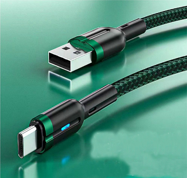 CABLE CONEXION CARGA RAPIDA TIPO USB-C 2A PD-32 TC ELCO 1,2 M