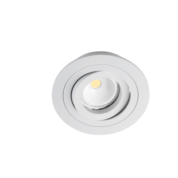 FOCO LED ORIENTABLE REDONDO BLANCO 44-010-06-400 HELIUM 6,2 W