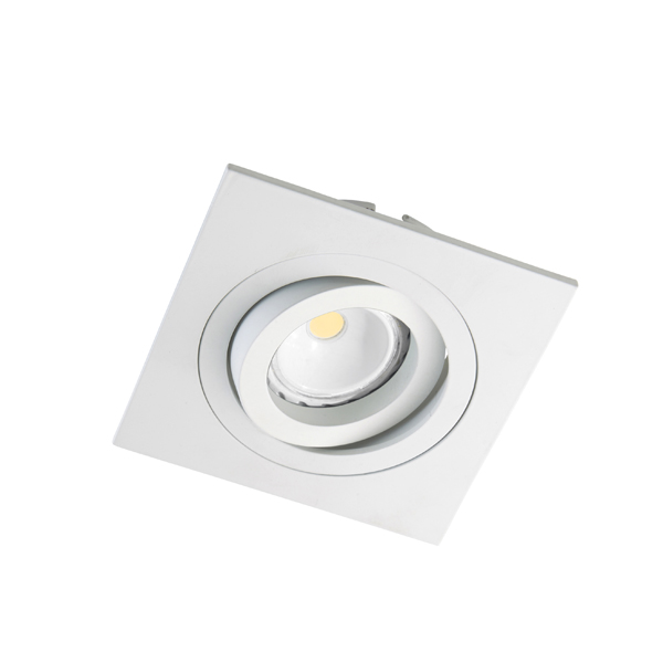 FOCO LED ORIENTABLE CUADRADO BLANCO 44-061-06-400 HELIUM 6,2 W