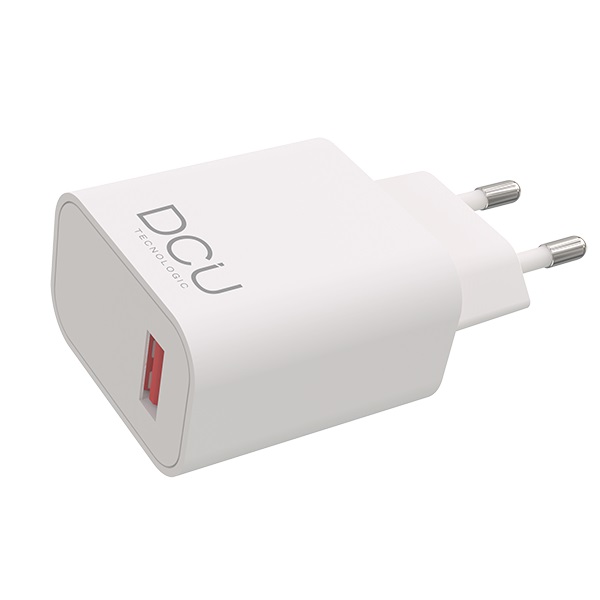 CARGADOR RED QC USB-A QUICK CHARGE 37300700 DCU 18 W