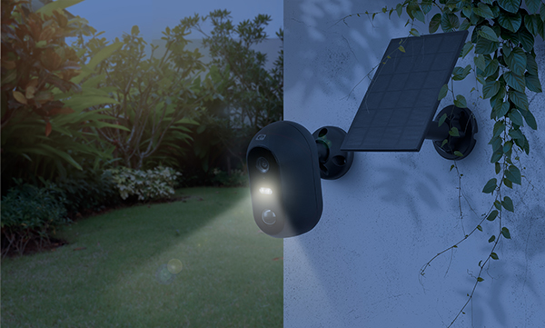 CAMARA IP WIFI EXTERIOR SOLAR C/BATERIA 401330G GARZA 1080 P