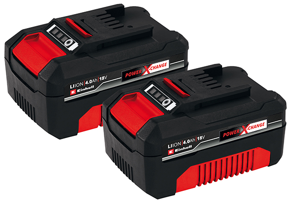 BATERIA LI KIT 2 UDS 4 AH 4511489 EINHELL 18 V