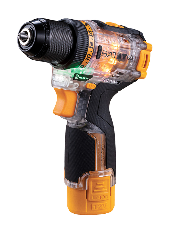 TALADRO ATORN 1BAT 2AH +CARG FUSION DRILL BATAVIA 12 V