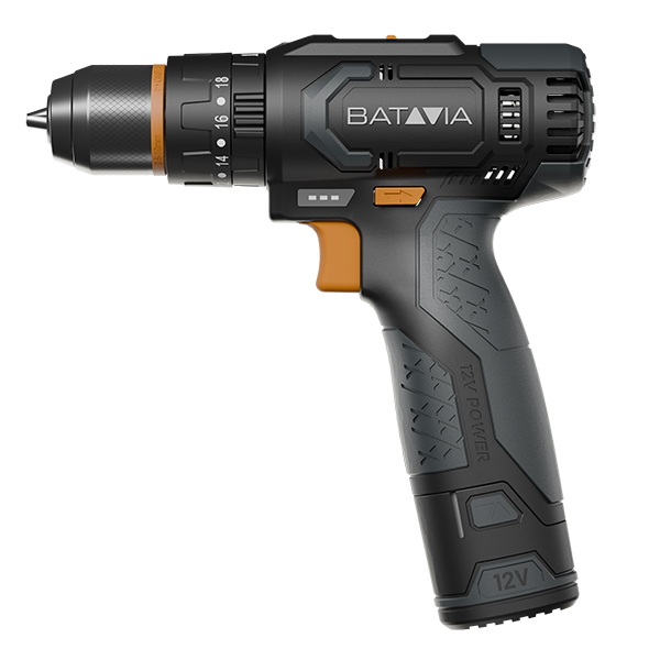 TALADRO PERC ATORN 1BAT 2AH USB FIXXPACK BATAVIA 12 V