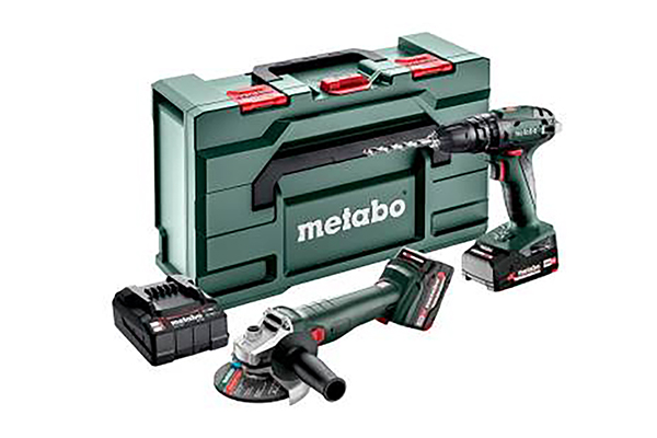 TALADRO ATORN PERC 2B 2AH+SET +M SB18 L SET METABO 18 V