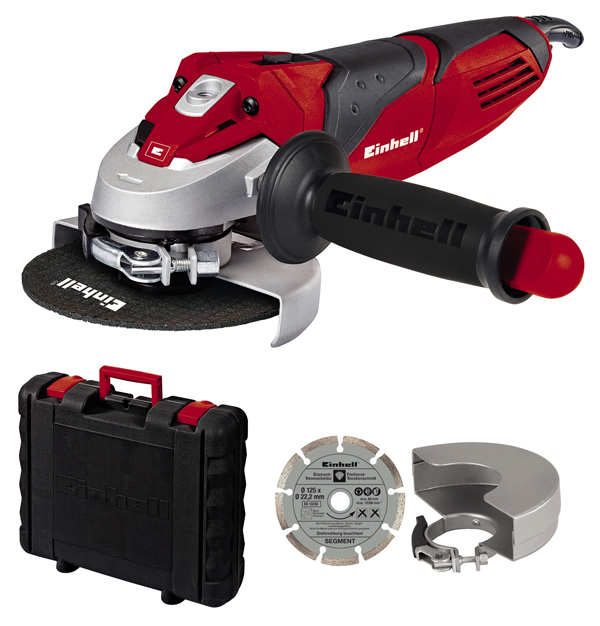 MINIAMOLADORA 125MM MALETIN TE-AG 125/750 KIT EINHELL 750 W