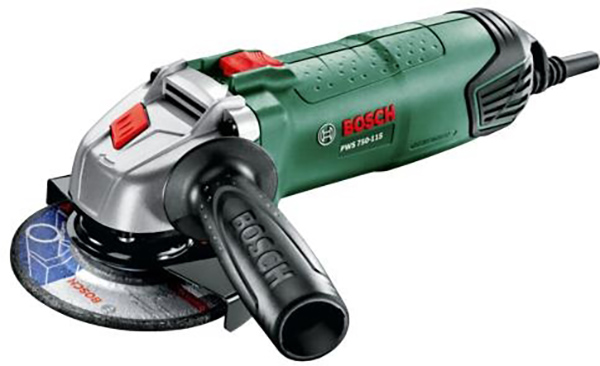 MINIAMOLADORA 115MM UNIVERSALGRIND PWS 750-115 BOSCH 750 W