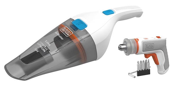 ATORNILLADOR BAT+ASPIRA HEXDRIVER BCKNVCRTA01 B&D 3,6 V