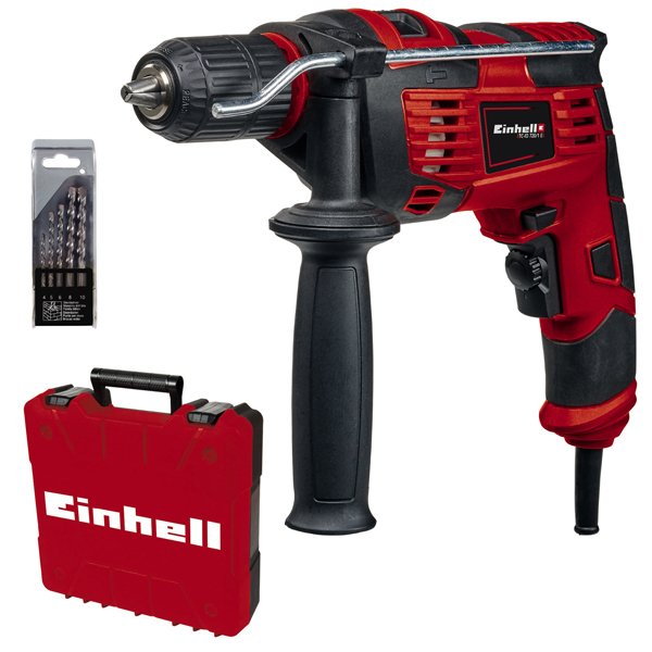 TALADRO PERCUTOR EL RE KIT TC-ID720/1E KIT EINHELL 720 W