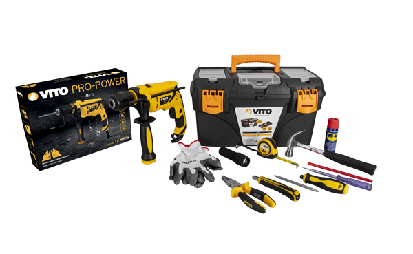 TALADRO PERC EL 13MM SET+M VIMFH11PBE600 VITO 600 W