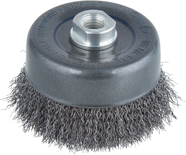 CEPILLO COPA TRENZADO 215100 WOLFCRAFT 100 MM