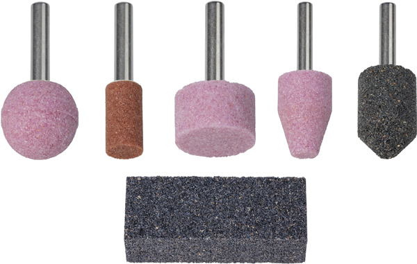 SURTIDO 5 MUELAS EJE 6MM 2144000 WOLFCRAFT -