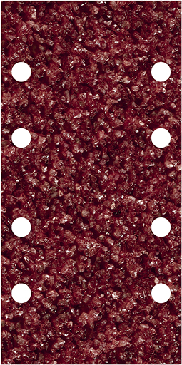 PLIEGO LIJADORA ORB PQ10 GR40 1766000 WOLFCRAFT 93X185 MM