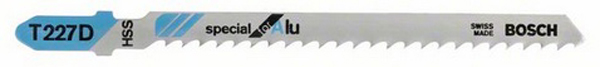 HOJA CALAR ALUMINIO T227D BL 5 2608631030 BOSCH -