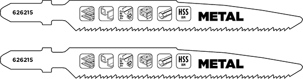 HOJA SIERRA CALAR METAL D.JAPO BL 2U 49626215 EINHELL 75 MM
