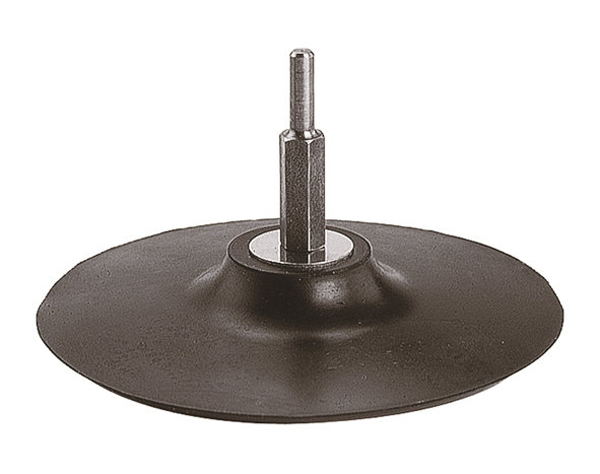 PLATO SOPORTE GOMA TALADRO 8MM 2020 WOLFCRAFT 125 MM