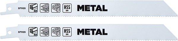 HOJA SIERRA SABLE BIM BL 2U. 49571105 EINHELL 200 MM
