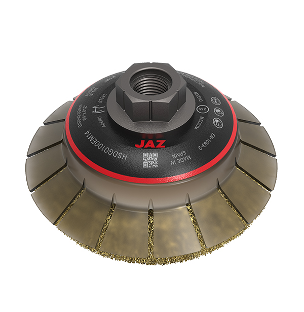 DISCO CONICO MINIAMOLADORA M14 HSDG 0100E JAZ 100 MM