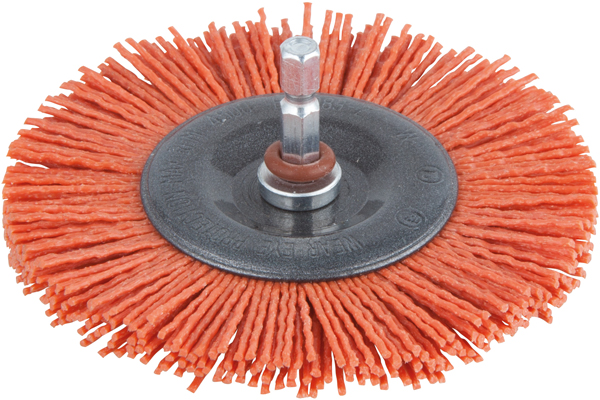 CEPILLO CIRCULAR NYLON 150200 WOLFCRAFT 100X10 MM